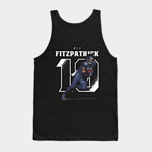 Dez Fitzpatrick Tennessee Number Tank Top